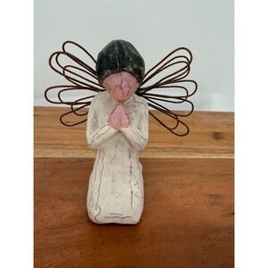 Willow Tree Love of Learning Praying Angel Figurine Demdaco‎ Susan Lordi